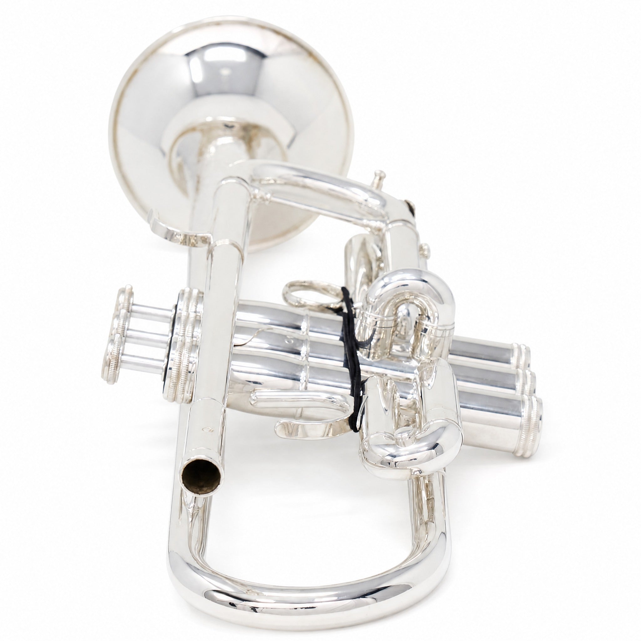 S.E. Shires Q13S Q-Series Professional C Trumpet in Silver Plate