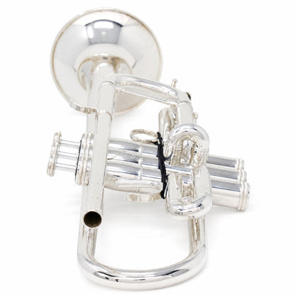 S.E. Shires Q13S Q-Series Professional C Trumpet in Silver Plate