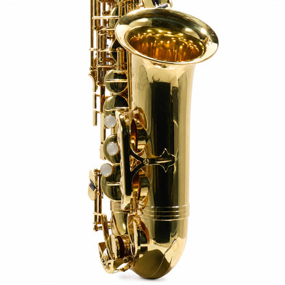 Jupiter JAS700A Student Eb Alto Saxophone in Gold Lacquer
