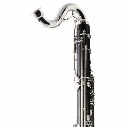 Backun BCLBBQG-C-SK Q-Series Professional Bass Clarinet in Grenadilla with Silver Keys