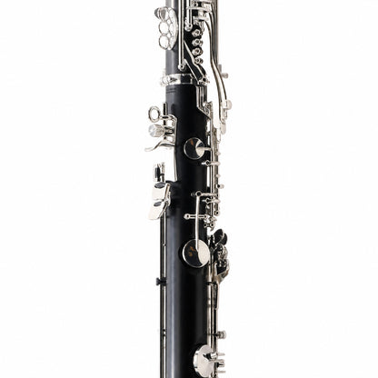 Backun BCLBBQG-C-SK Q-Series Professional Bass Clarinet in Grenadilla with Silver Keys