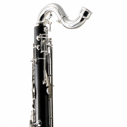 Backun BCLBBQG-C-SK Q-Series Professional Bass Clarinet in Grenadilla with Silver Keys