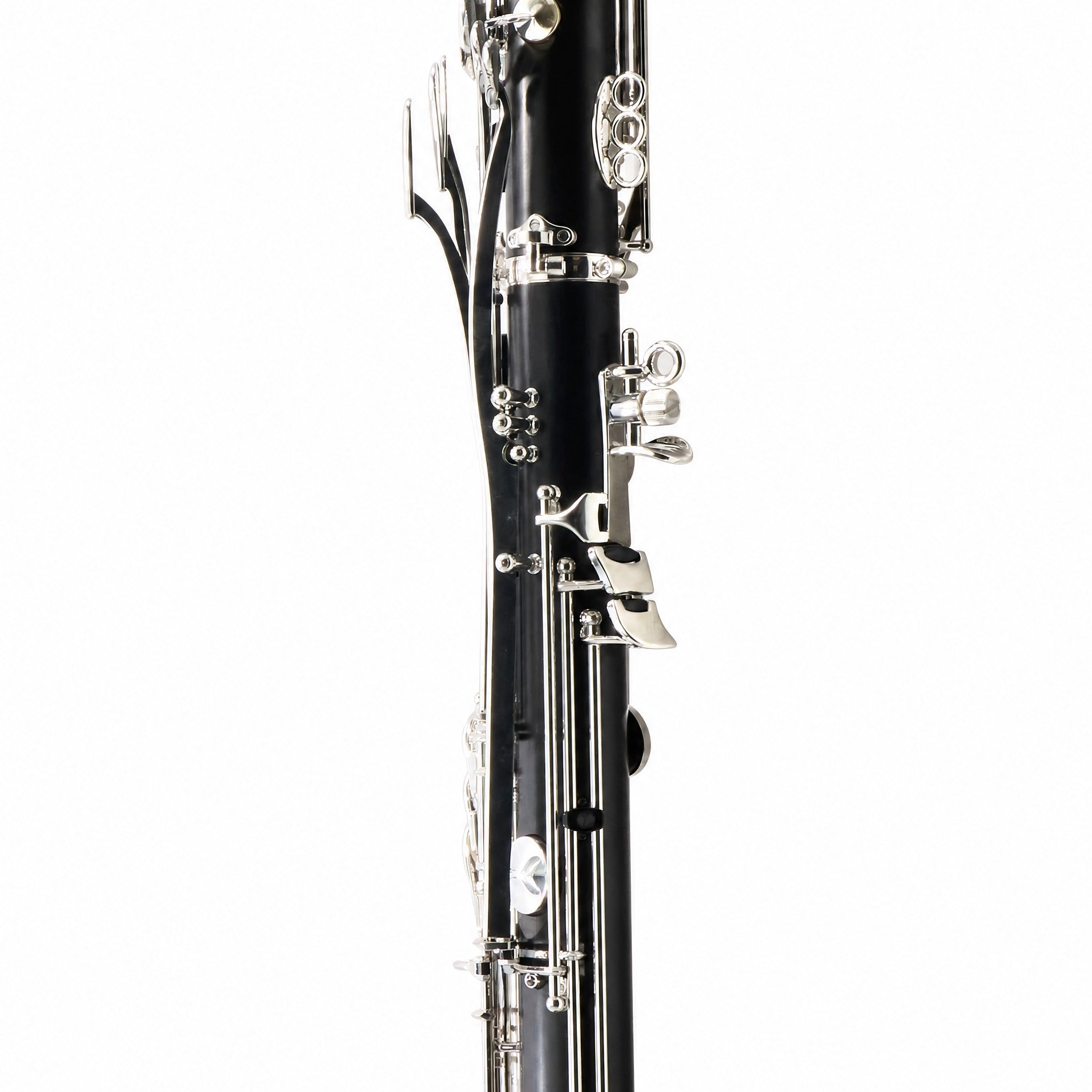 Backun BCLBBQG-C-SK Q-Series Professional Bass Clarinet in Grenadilla with Silver Keys