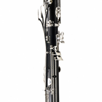 Backun BCLBBQG-C-SK Q-Series Professional Bass Clarinet in Grenadilla with Silver Keys