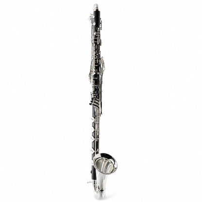 Backun BCLBBQG-C-SK Q-Series Professional Bass Clarinet in Grenadilla with Silver Keys