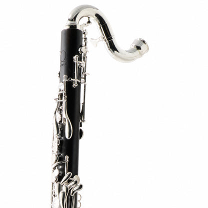 Backun BCLBBQG-C-SK Q-Series Professional Bass Clarinet in Grenadilla with Silver Keys
