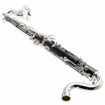 Backun BCLBBQG-C-SK Q-Series Professional Bass Clarinet in Grenadilla with Silver Keys