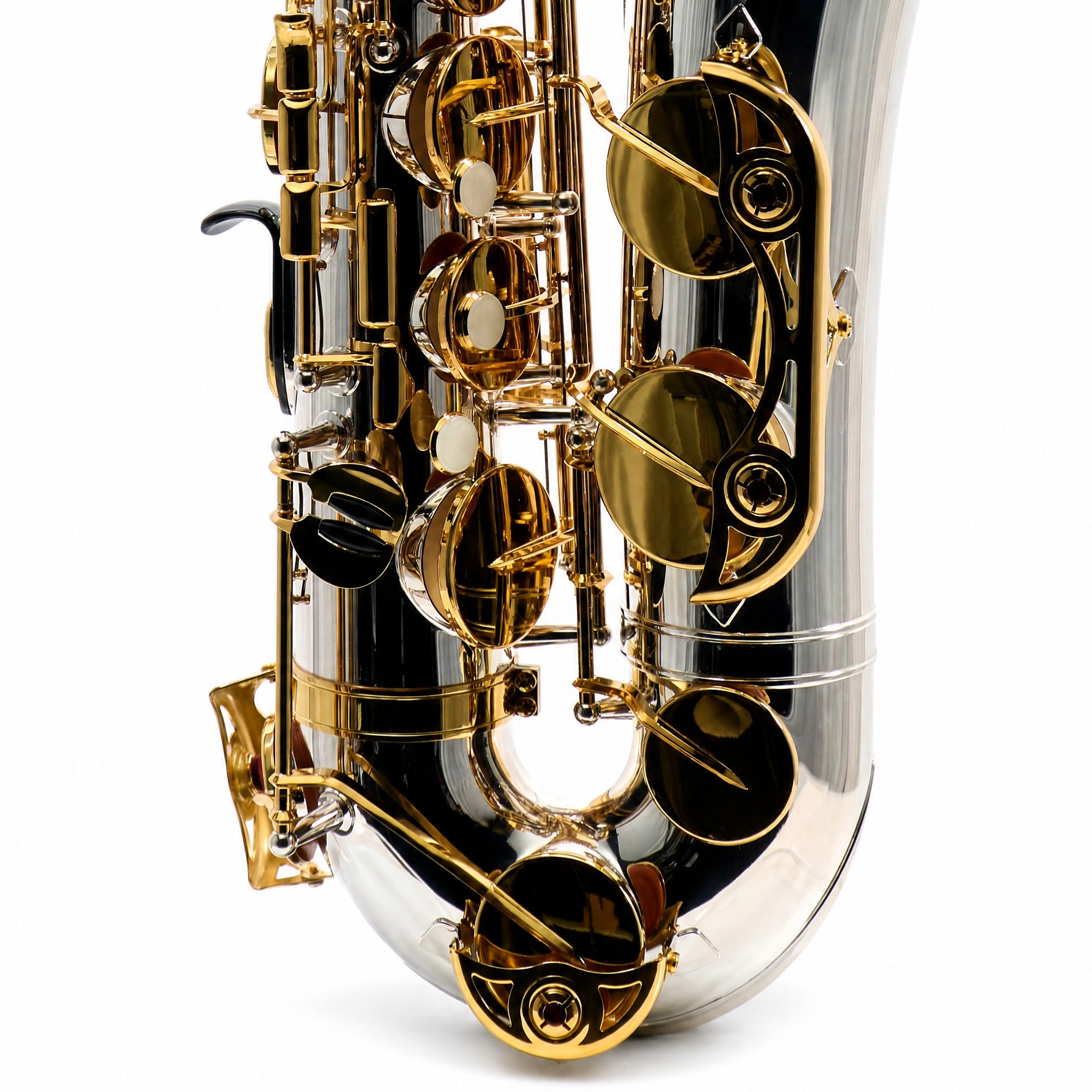 Yamaha YTS-480SGLKY Intermediate Tenor Saxophone in Silver Plate