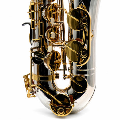 Yamaha YTS-480SGLKY Intermediate Tenor Saxophone in Silver Plate