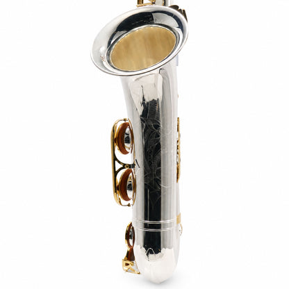 Yamaha YTS-480SGLKY Intermediate Tenor Saxophone in Silver Plate