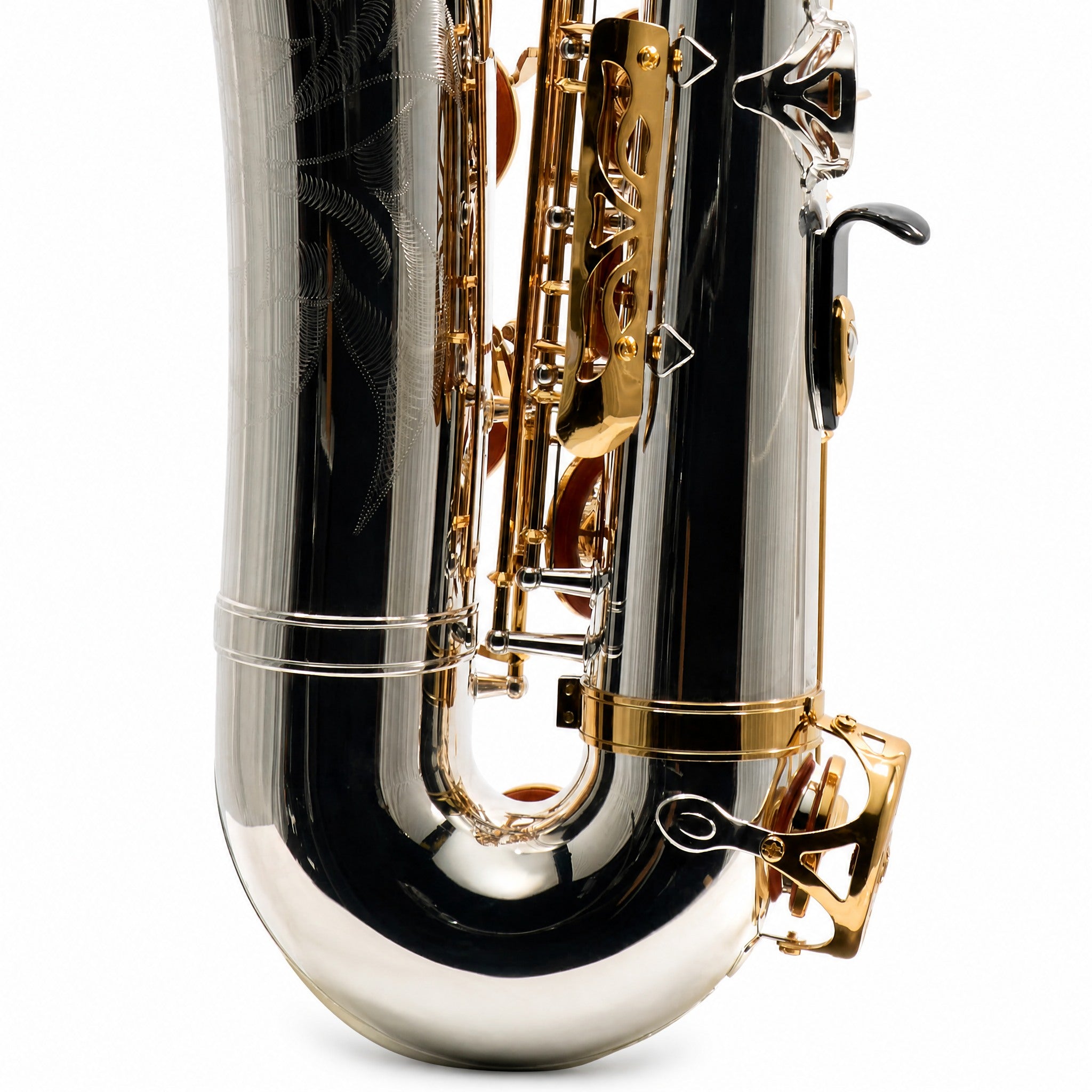 Yamaha YTS-480SGLKY Intermediate Tenor Saxophone in Silver Plate