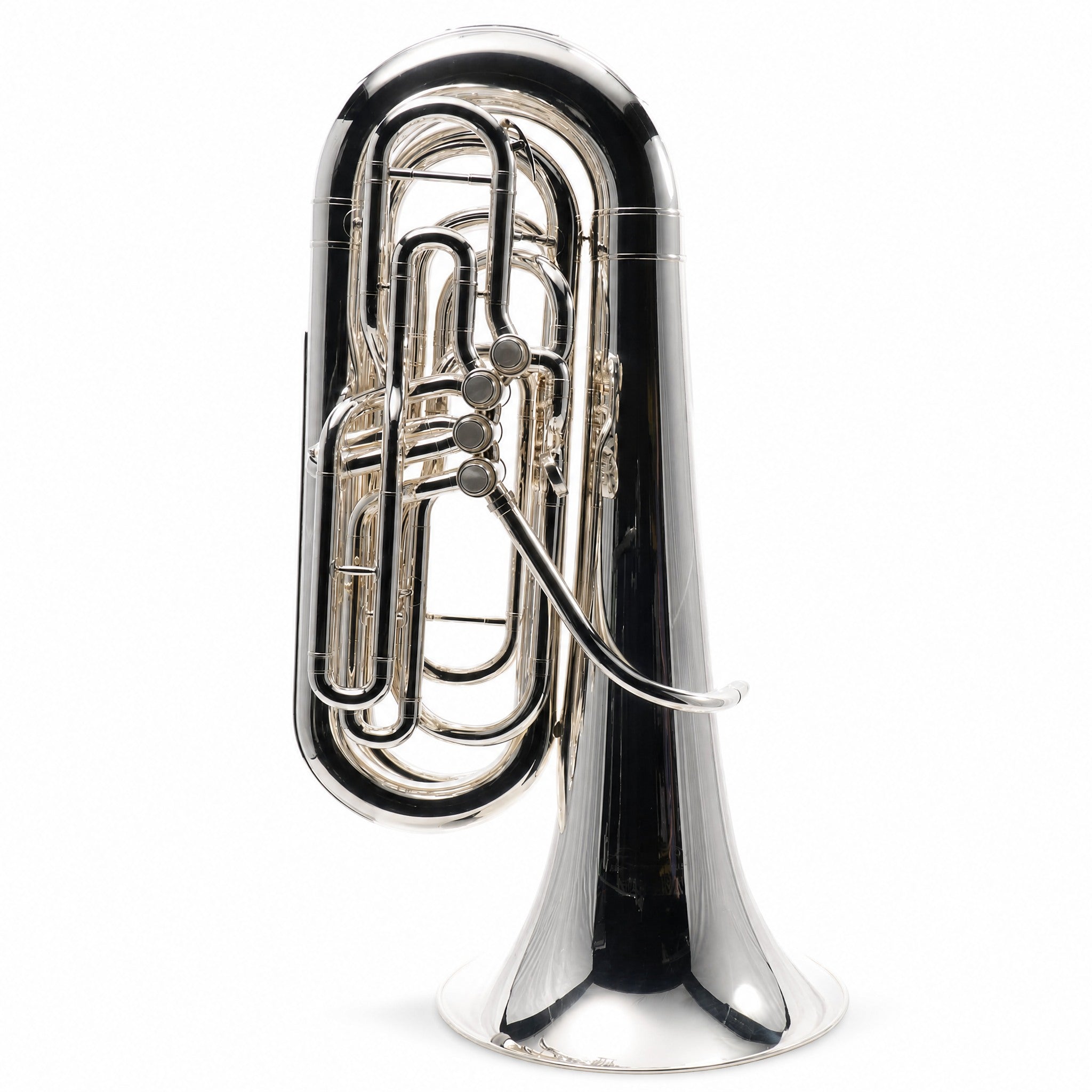 Yamaha YCB-621S Professional CC Tuba in Silver Plate