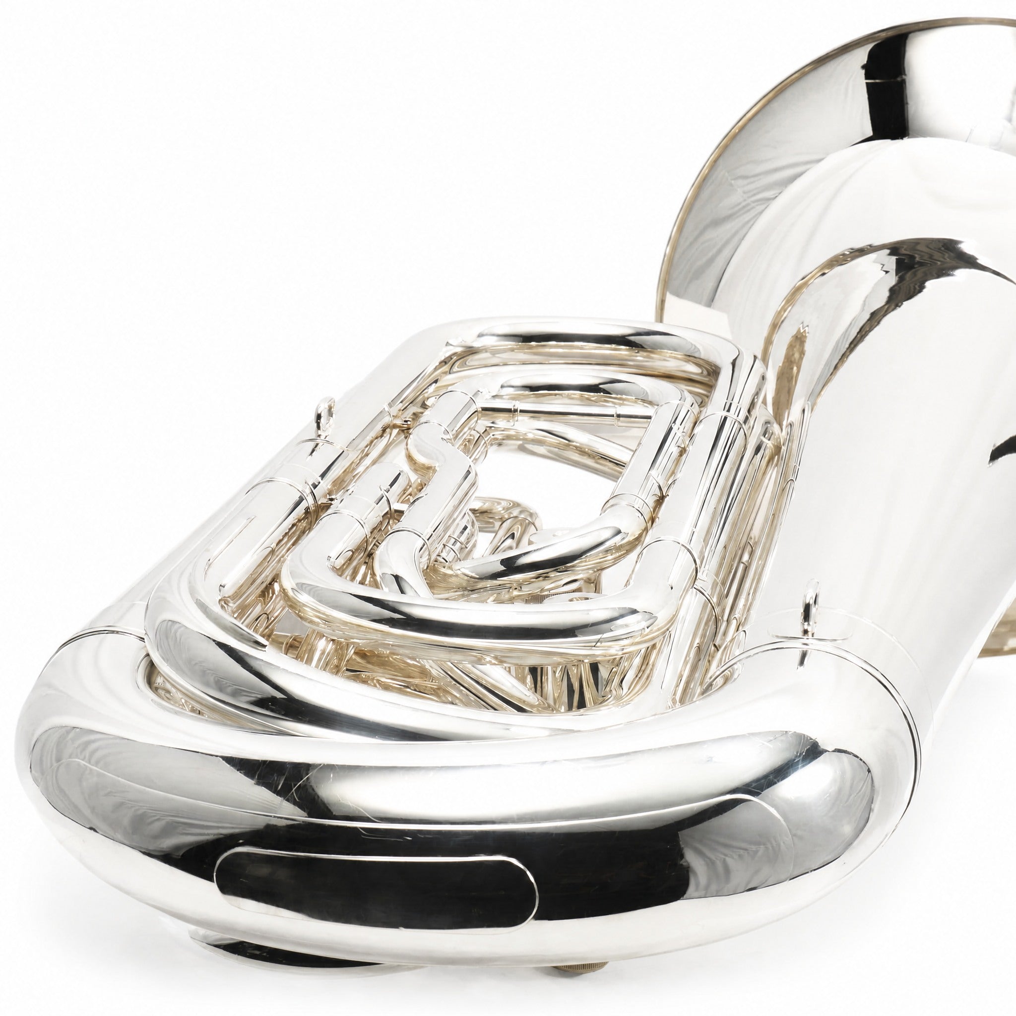 Yamaha YCB-621S Professional CC Tuba in Silver Plate