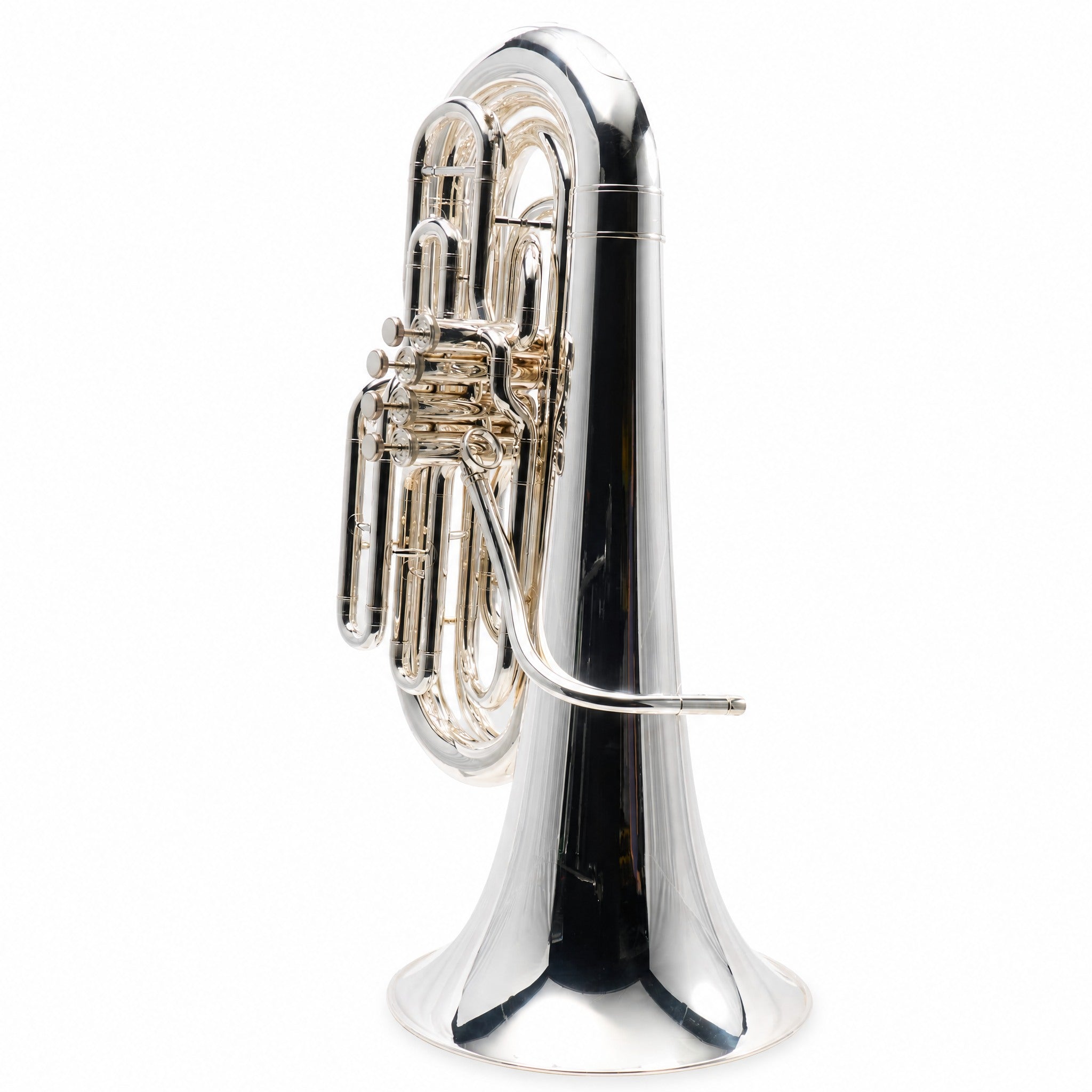Yamaha YCB-621S Professional CC Tuba in Silver Plate