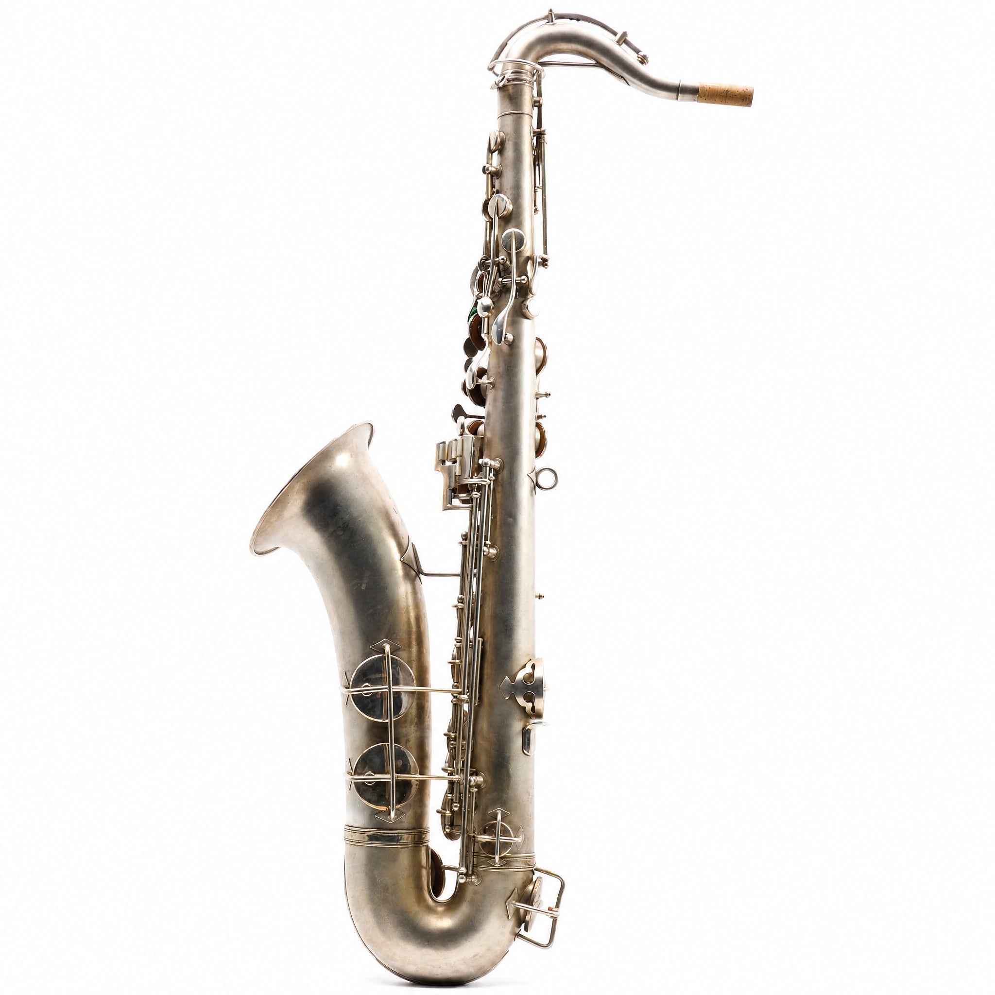 Frank Holton & Co. Tenor Saxophone in Silver Plate RESTORATION PROJECT