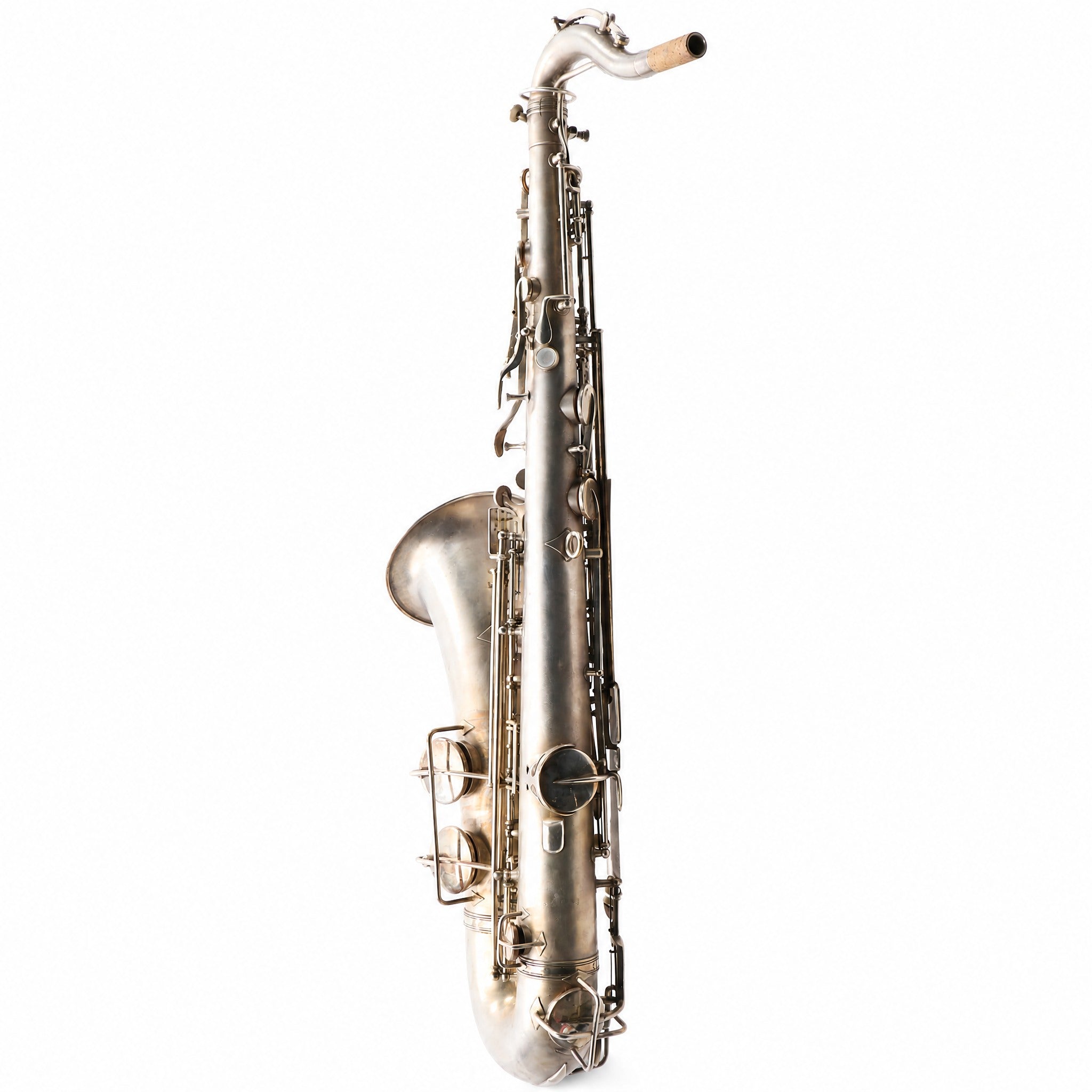 Frank Holton & Co. Tenor Saxophone in Silver Plate RESTORATION PROJECT