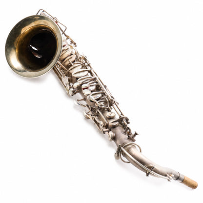 Frank Holton & Co. Tenor Saxophone in Silver Plate RESTORATION PROJECT