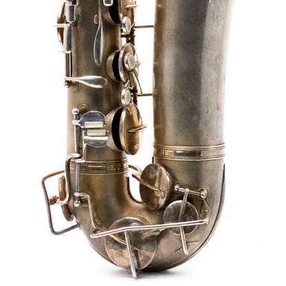 Frank Holton & Co. Tenor Saxophone in Silver Plate RESTORATION PROJECT