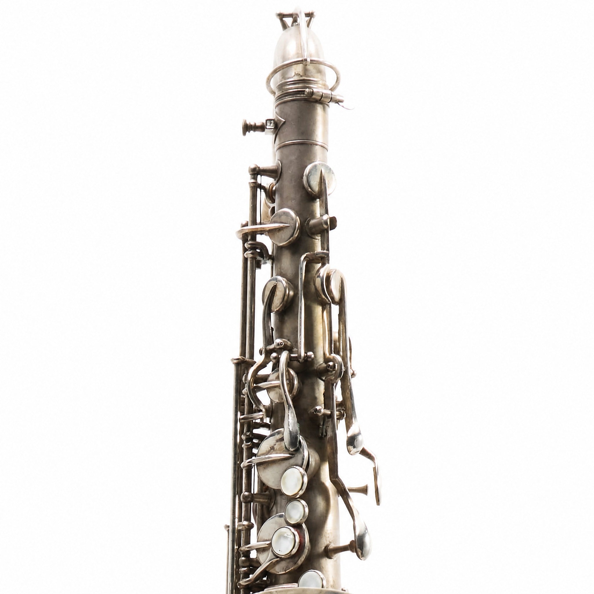 Frank Holton & Co. Tenor Saxophone in Silver Plate RESTORATION PROJECT