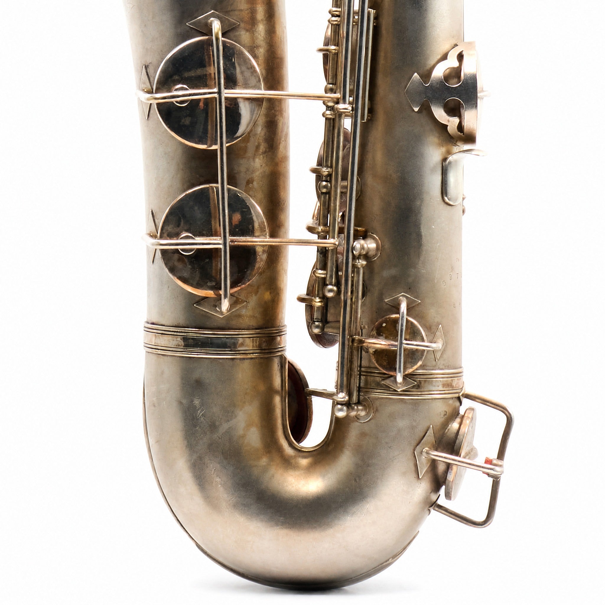 Frank Holton & Co. Tenor Saxophone in Silver Plate RESTORATION PROJECT