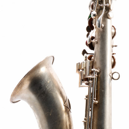 Frank Holton & Co. Tenor Saxophone in Silver Plate RESTORATION PROJECT