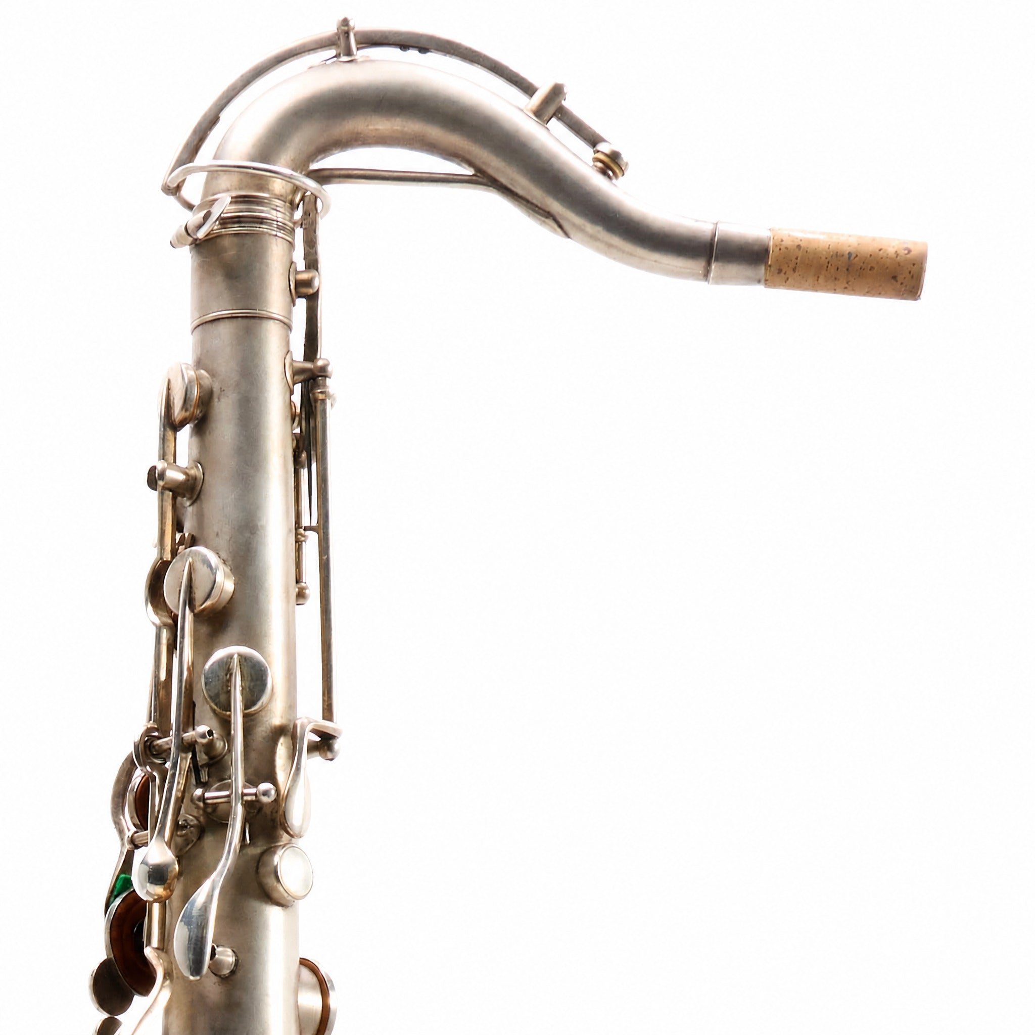Frank Holton & Co. Tenor Saxophone in Silver Plate RESTORATION PROJECT