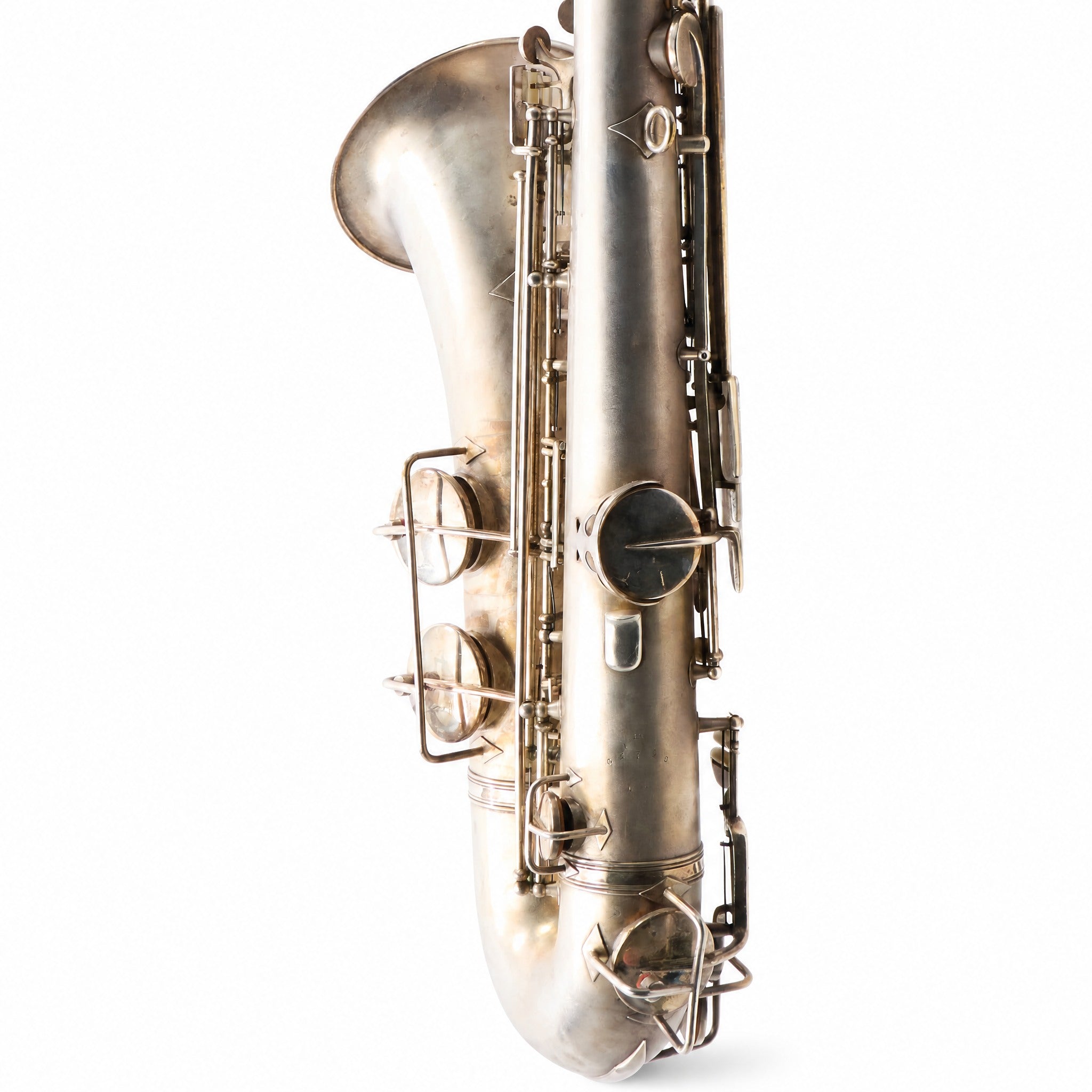 Frank Holton & Co. Tenor Saxophone in Silver Plate RESTORATION PROJECT