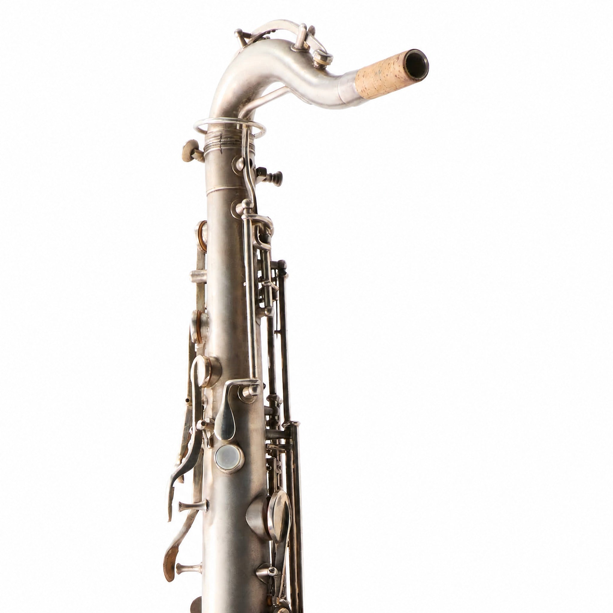 Frank Holton & Co. Tenor Saxophone in Silver Plate RESTORATION PROJECT