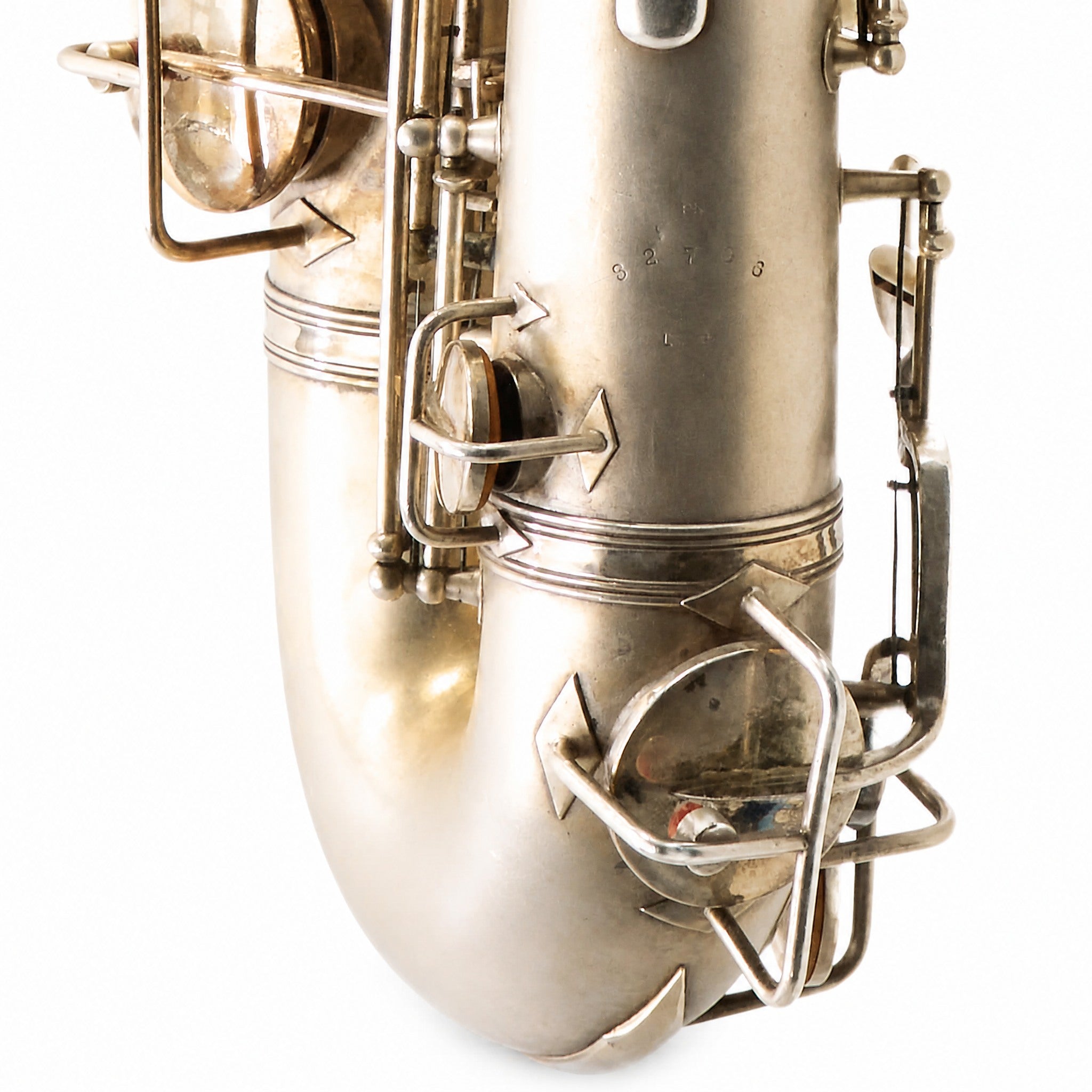 Frank Holton & Co. Tenor Saxophone in Silver Plate RESTORATION PROJECT