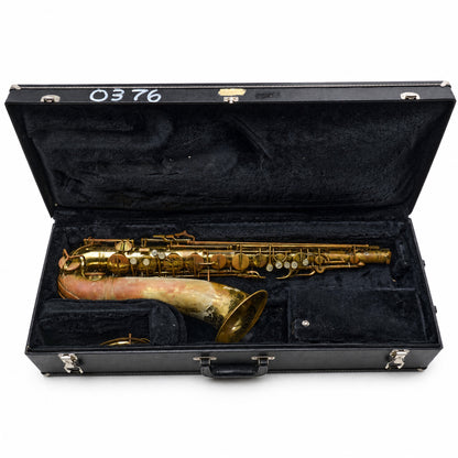 Conn 10M Professional Tenor Saxophone in Worn Lacquer RESTORATION PROJECT