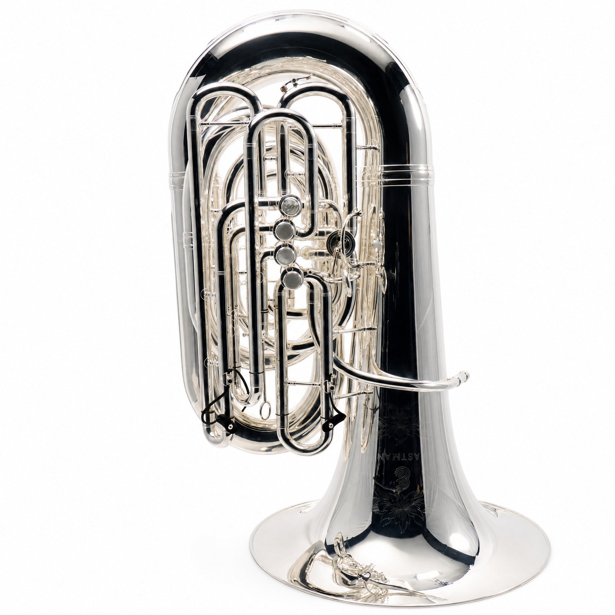 Eastman EBC832S Professional 4/4 CC Tuba in Silver Plate