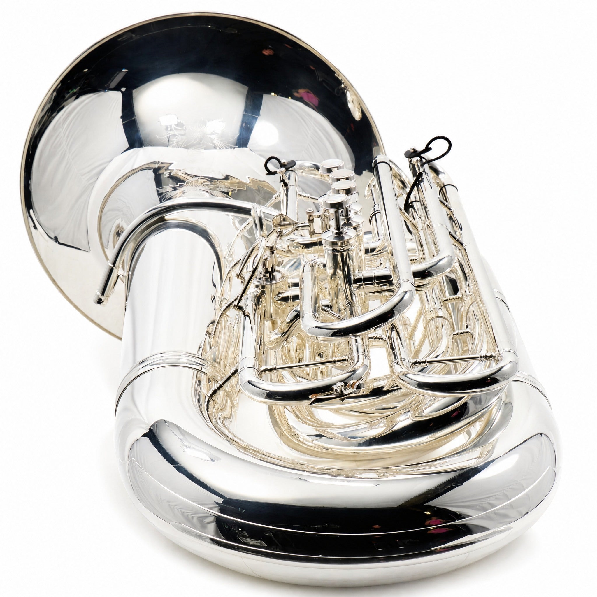 Eastman EBC832S Professional 4/4 CC Tuba in Silver Plate