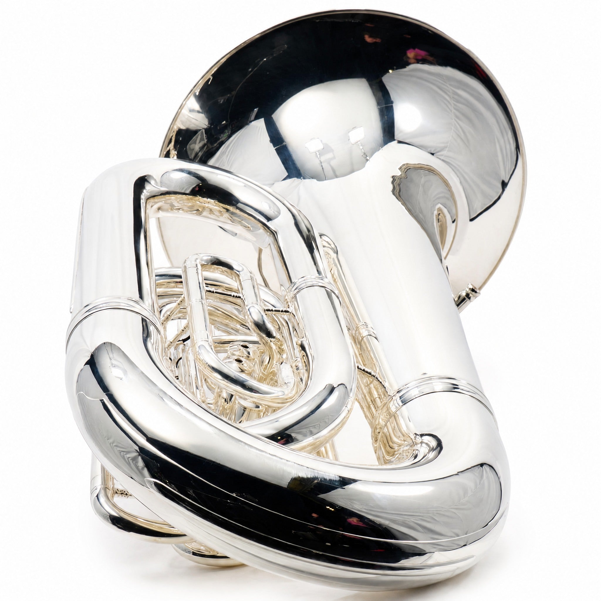 Eastman EBC832S Professional 4/4 CC Tuba in Silver Plate