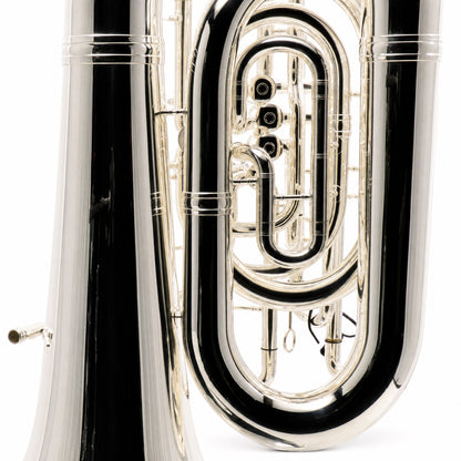 Eastman EBC832S Professional 4/4 CC Tuba in Silver Plate
