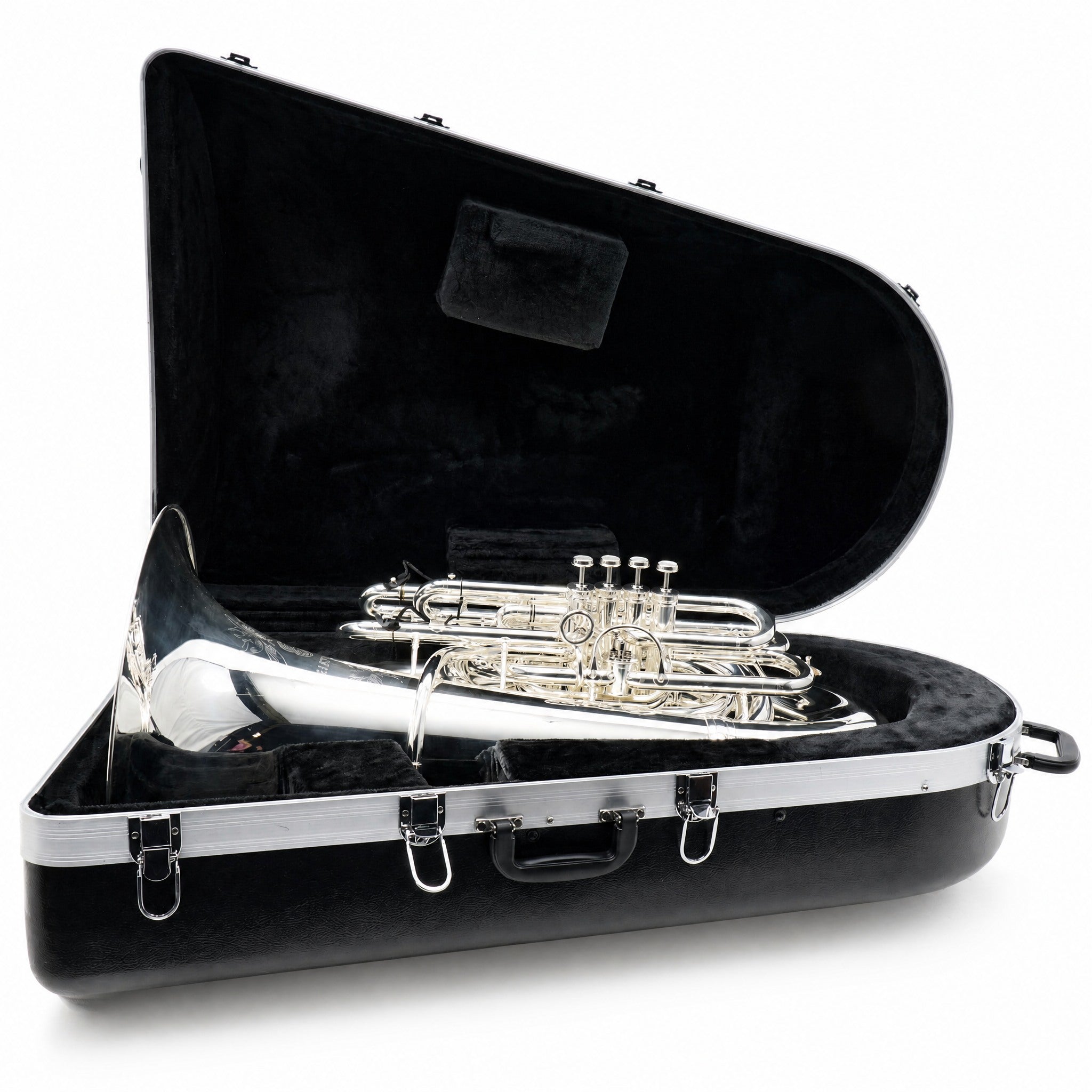 Eastman EBC832S Professional 4/4 CC Tuba in Silver Plate