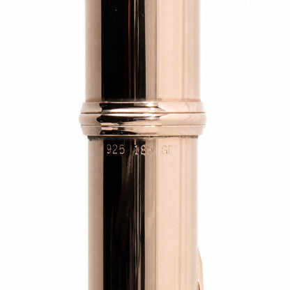 Altus 1207SRB-CD-18K Handmade Professional C Flute in 18K Gold Plate SN 11598
