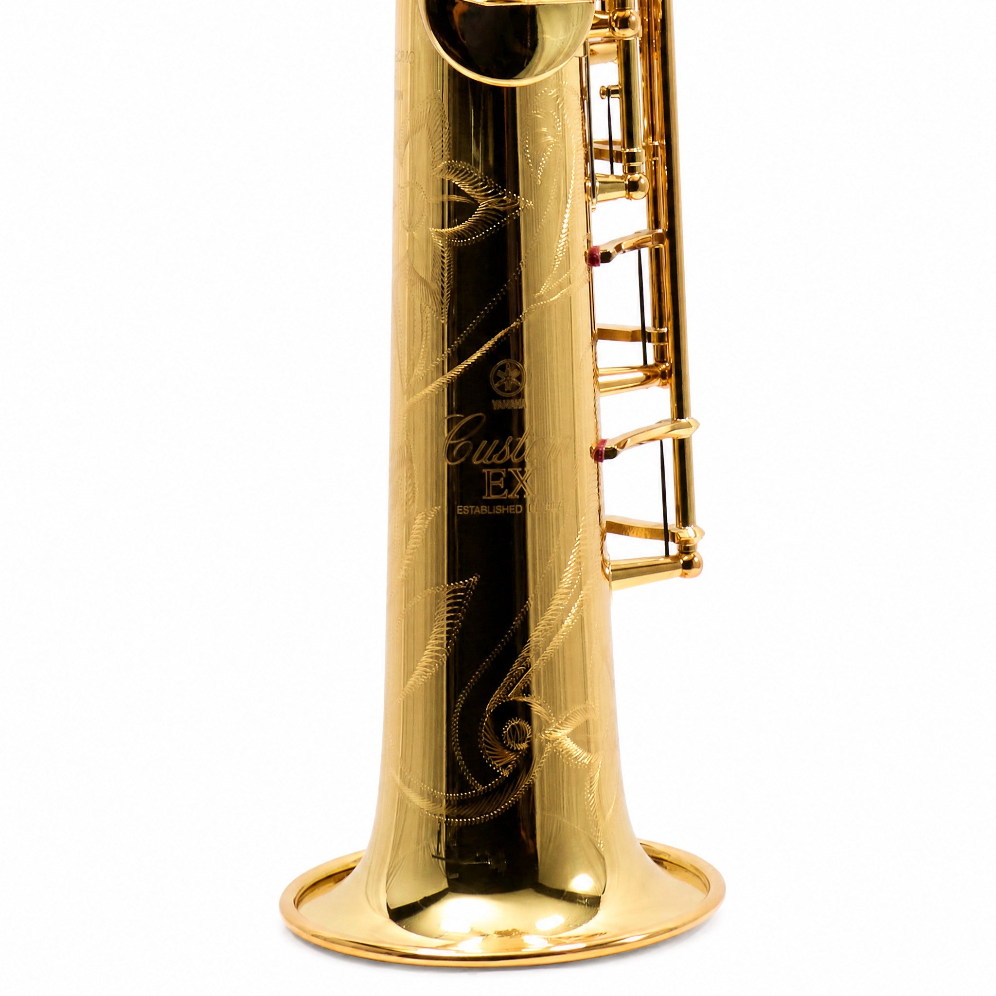 Yamaha YSS-875EXHG 'Custom EX' Professional Soprano Saxophone in Lacquer SN 006060