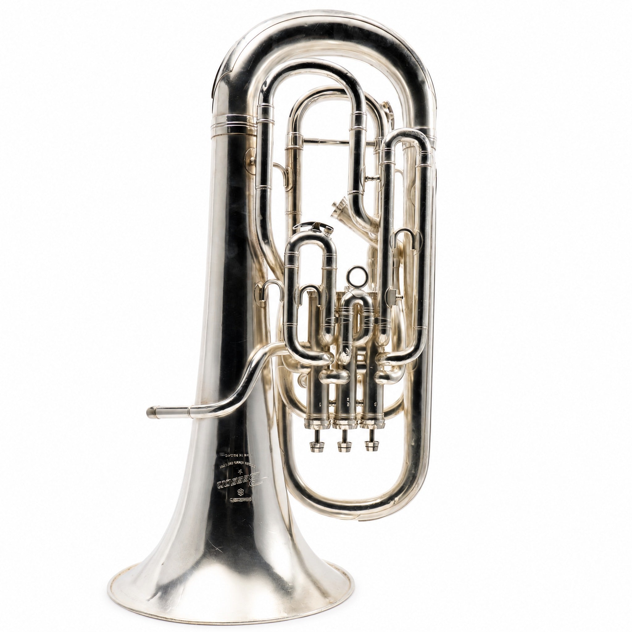 Besson Imperial Professional Euphonium in Silver Plate