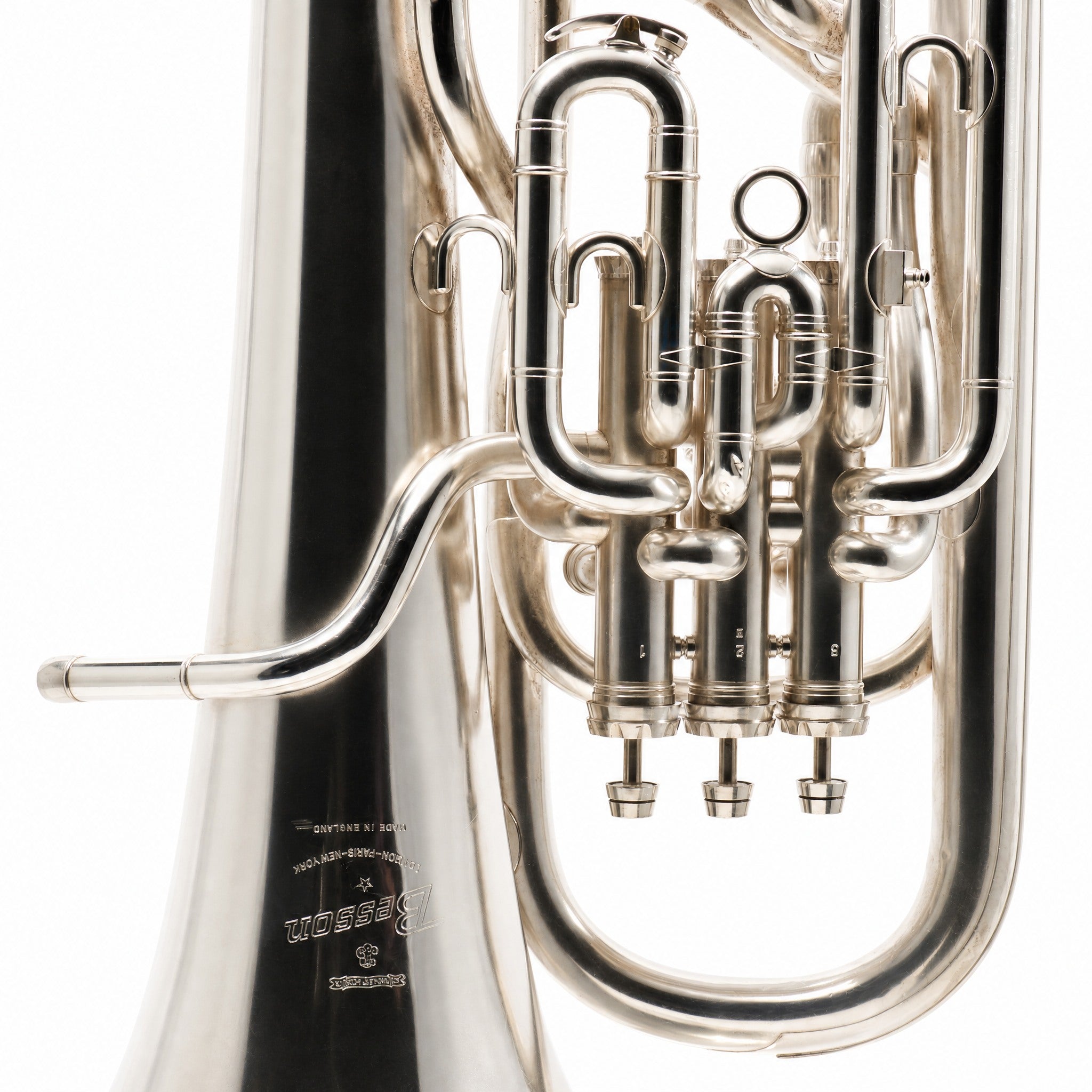 Besson Imperial Professional Euphonium in Silver Plate