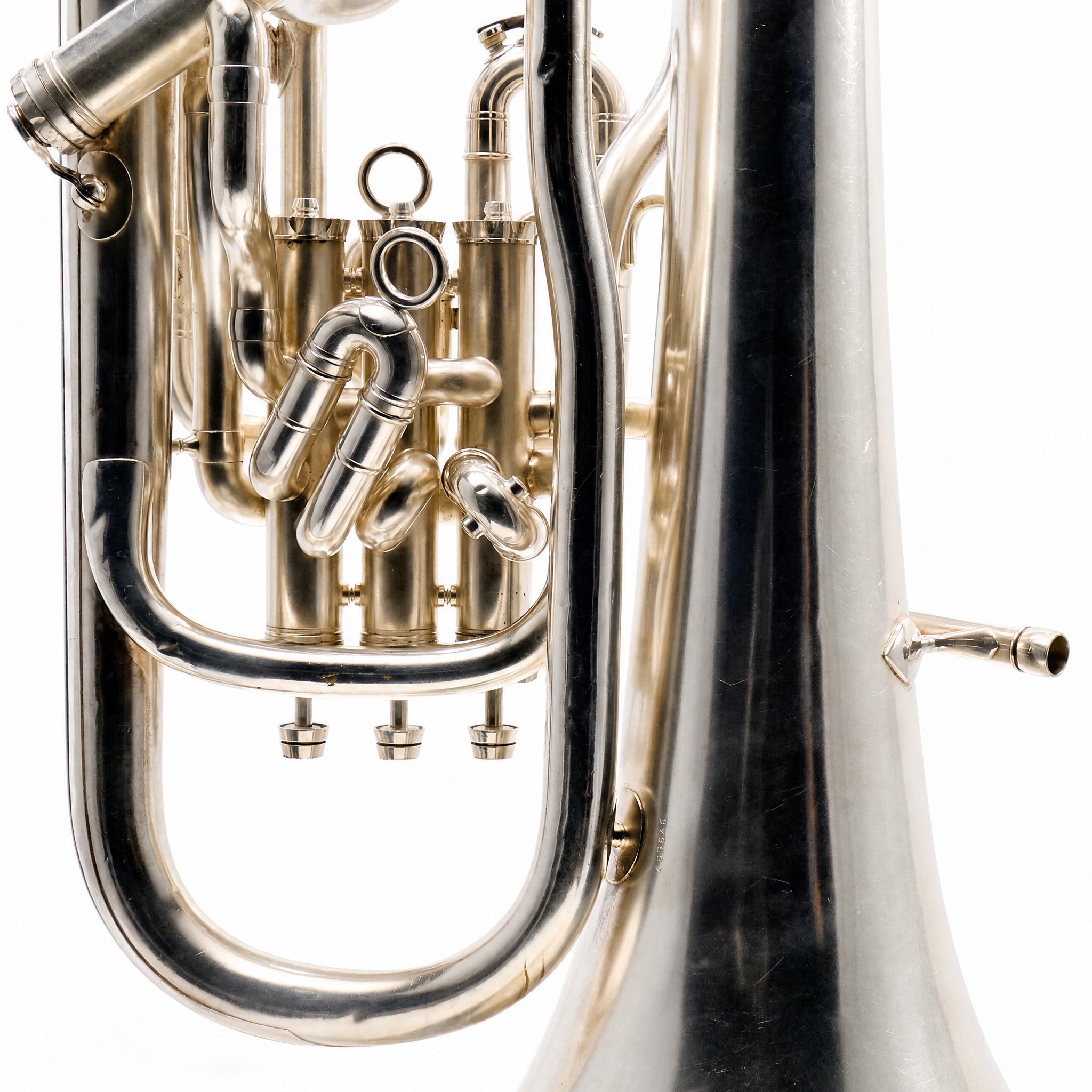 Besson Imperial Professional Euphonium in Silver Plate