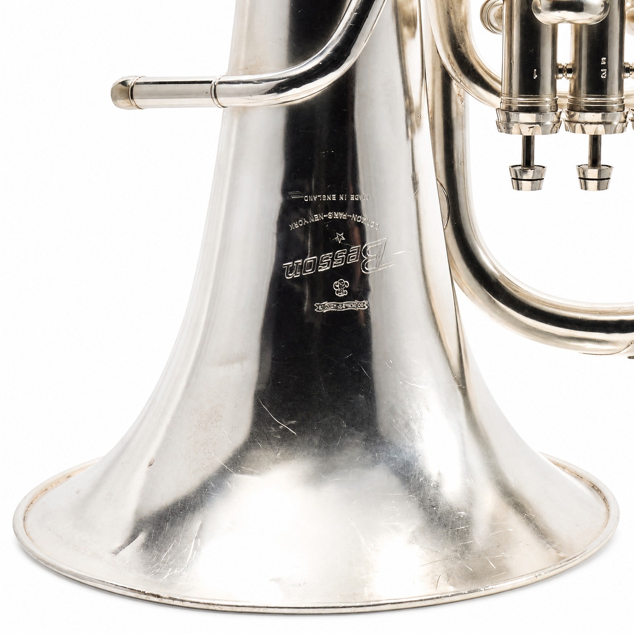 Besson Imperial Professional Euphonium in Silver Plate