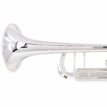 S.E. Shires Q10S Q-Series Professional Bb Trumpet in Silver Plate