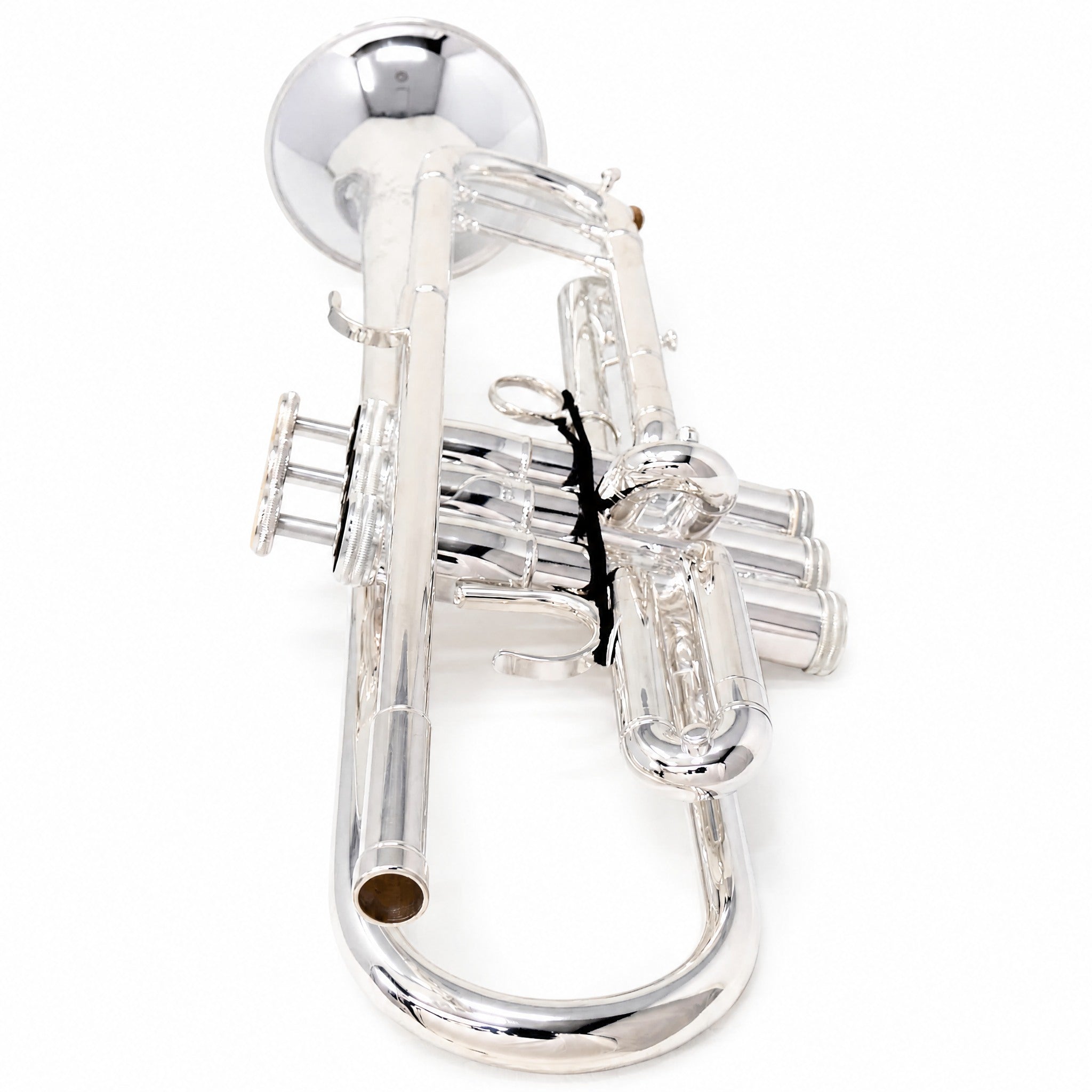 S.E. Shires Q10S Q-Series Professional Bb Trumpet in Silver Plate