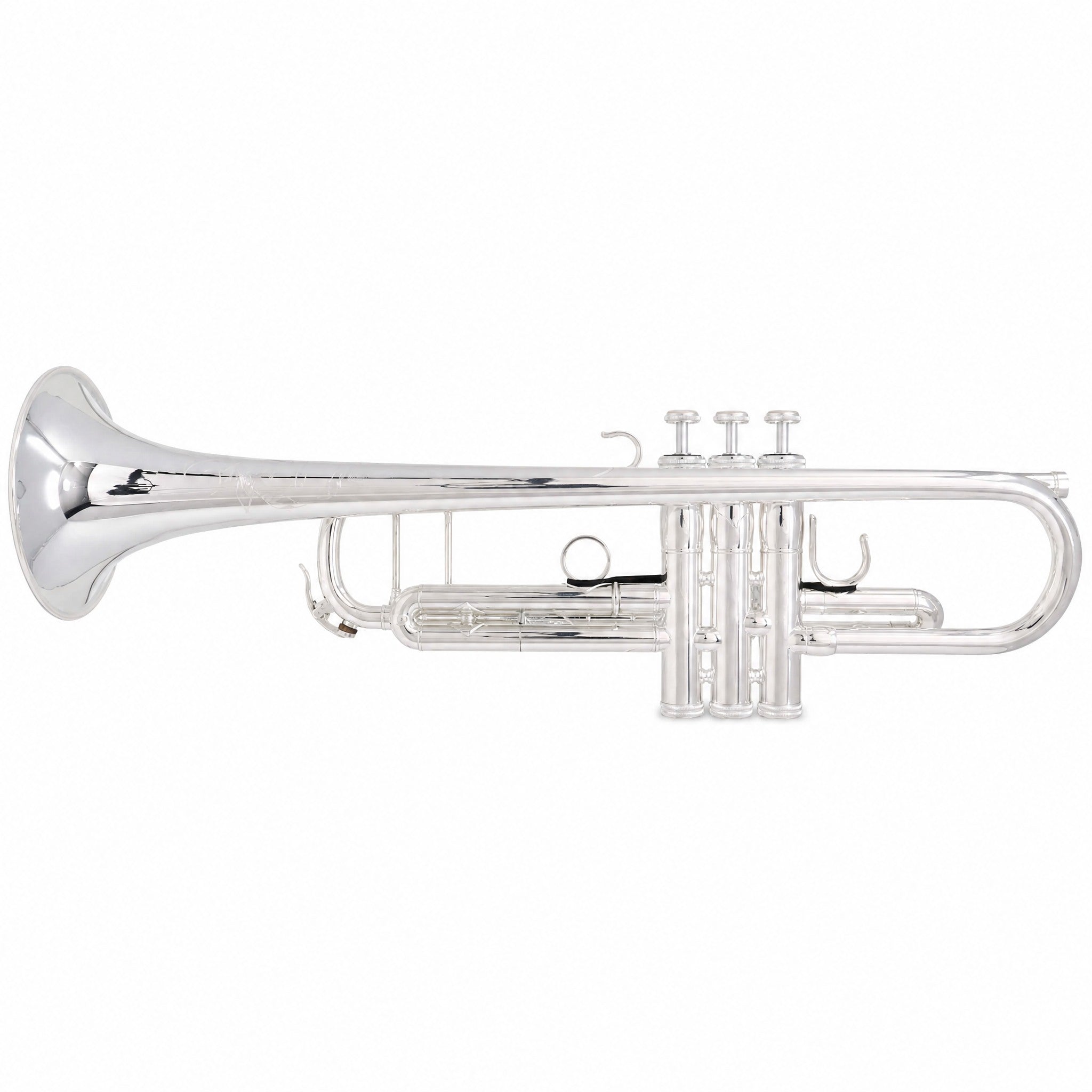 S.E. Shires Q10S Q-Series Professional Bb Trumpet in Silver Plate