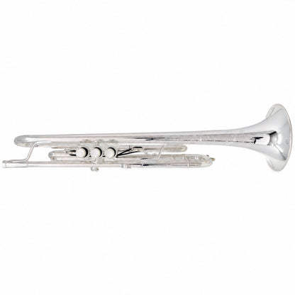 S.E. Shires Q10S Q-Series Professional Bb Trumpet in Silver Plate
