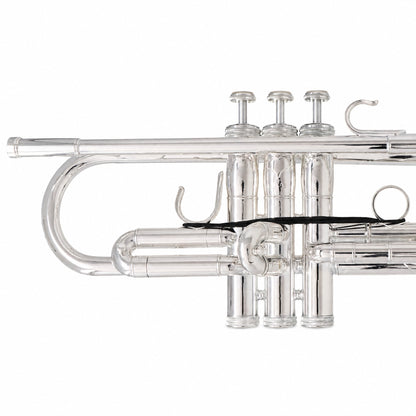 S.E. Shires Q10S Q-Series Professional Bb Trumpet in Silver Plate