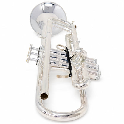 S.E. Shires Q10S Q-Series Professional Bb Trumpet in Silver Plate