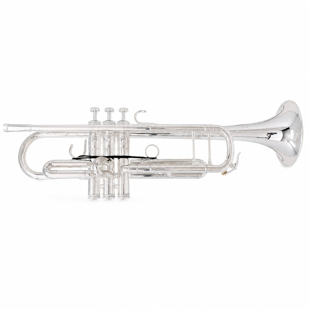 S.E. Shires Q10S Q-Series Professional Bb Trumpet in Silver Plate