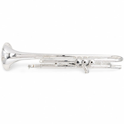 S.E. Shires Q10S Q-Series Professional Bb Trumpet in Silver Plate