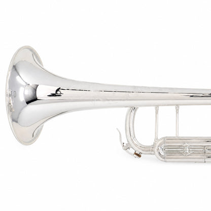 S.E. Shires Q10S Q-Series Professional Bb Trumpet in Silver Plate